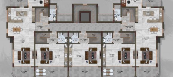 Apartment 2+1 in Kargicak, Turkey No. 13917 9