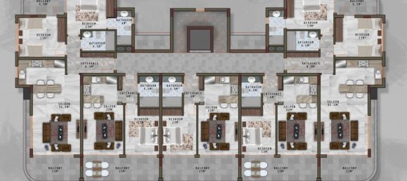 Apartment 2+1 in Kargicak, Turkey No. 13917 7