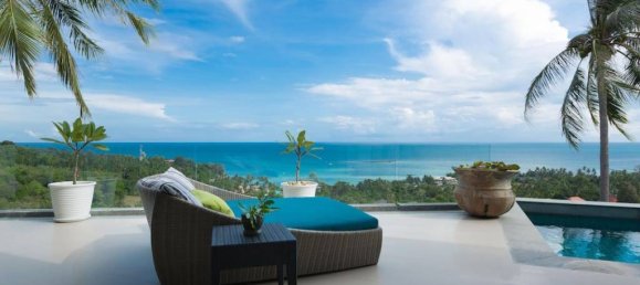 Вилла с 4 спальнями в Самуй, Таиланд № 77471 7