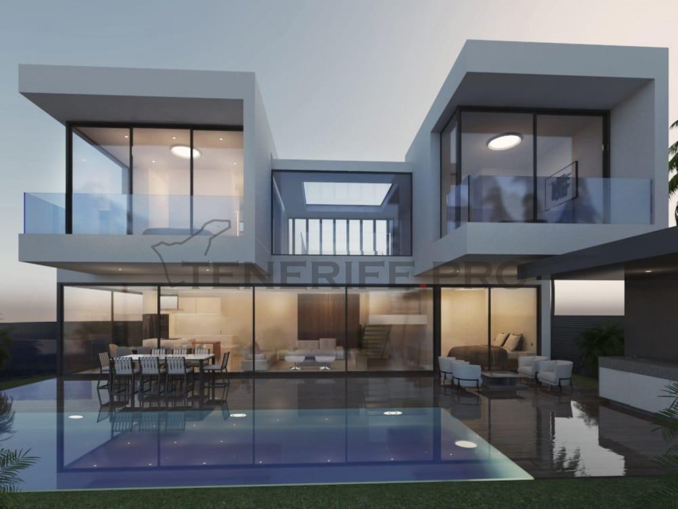 4 غرف نوم فيلا في Callao Salvaje, Spain رقم 3484