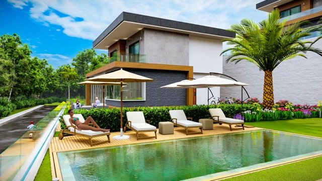 فيلا 4+1 في Antalya, Turkey رقم 34042