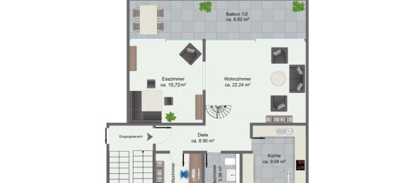 1 chambre Duplex à Wuppertal, Germany No. 289188 13