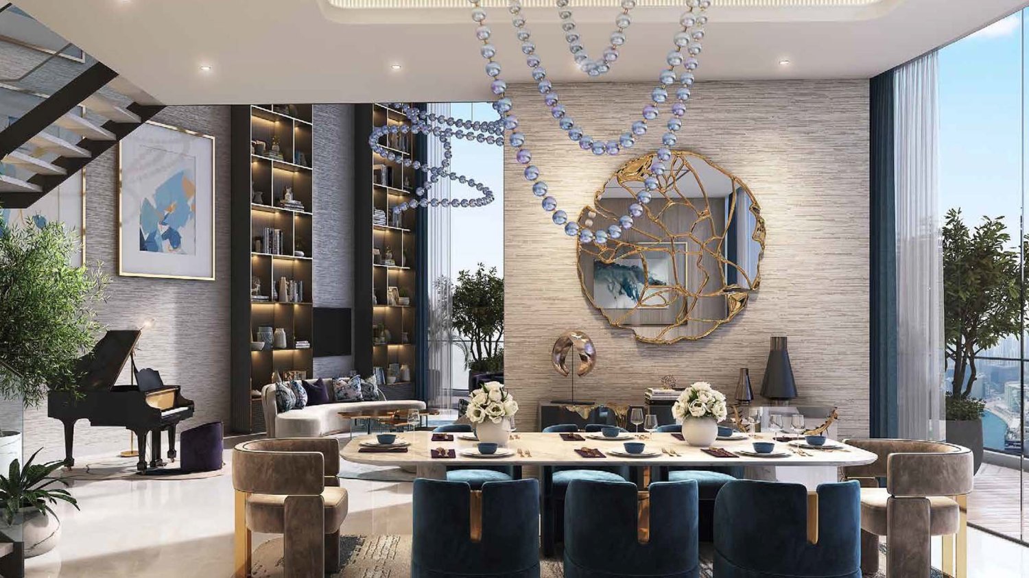 2 Schlafzimmer Wohnung in CANAL HEIGHTS, Business Bay, UAE, Nr. 59746