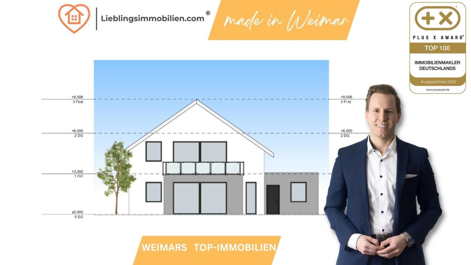 Terreno em Weimarer Land, Germany 110 m² N.º 329301