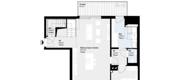 Квартира с 4 комнатами в Вена, Австрия № 216111 5