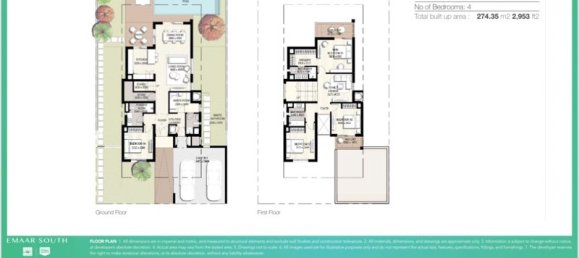 4 bedrooms Villa in Dubai South (Dubai World Central), UAE No. 3016 8