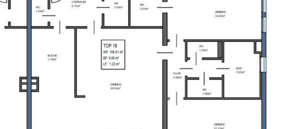 3 rooms Apartment in Wahring, Austria No. 142071 11