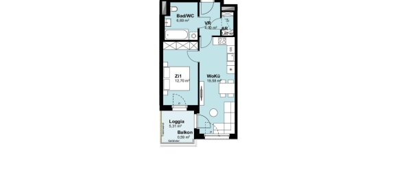 Apartamento de 2 divisões em Penzing, Austria N.º 84264 12