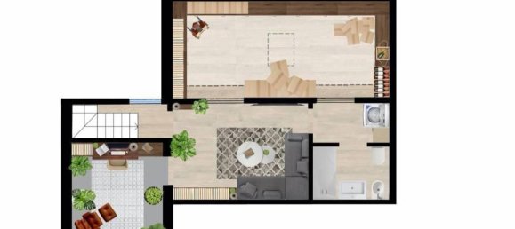 4 rooms Apartment in Florence, Italy No. 170545 9