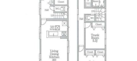 3 غرف نوم منزل في Saitama, Japan رقم 6889 2