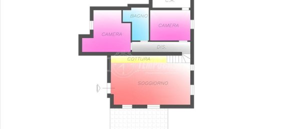 Apartamento de 3 divisões em Vidigulfo, Italy N.º 172648 12