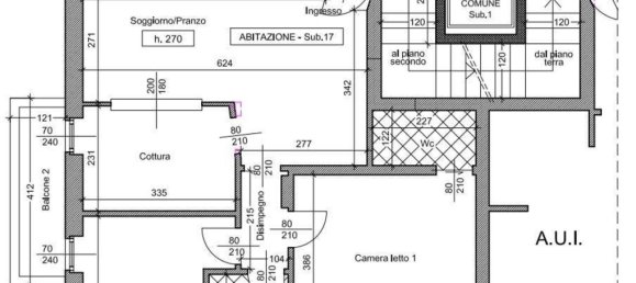 3 rooms Apartment in Ponte San Pietro, Italy No. 6738 20