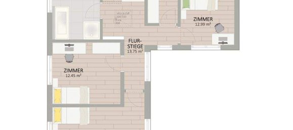 4غرفة منزل في Vienna, Austria رقم 147720 3