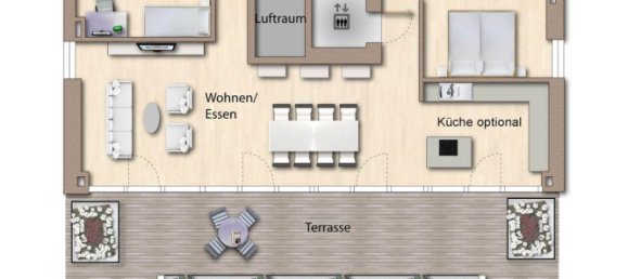 Пентхаус с 6 комнатами в Баден-Вюртемберг, Германия № 5774 15