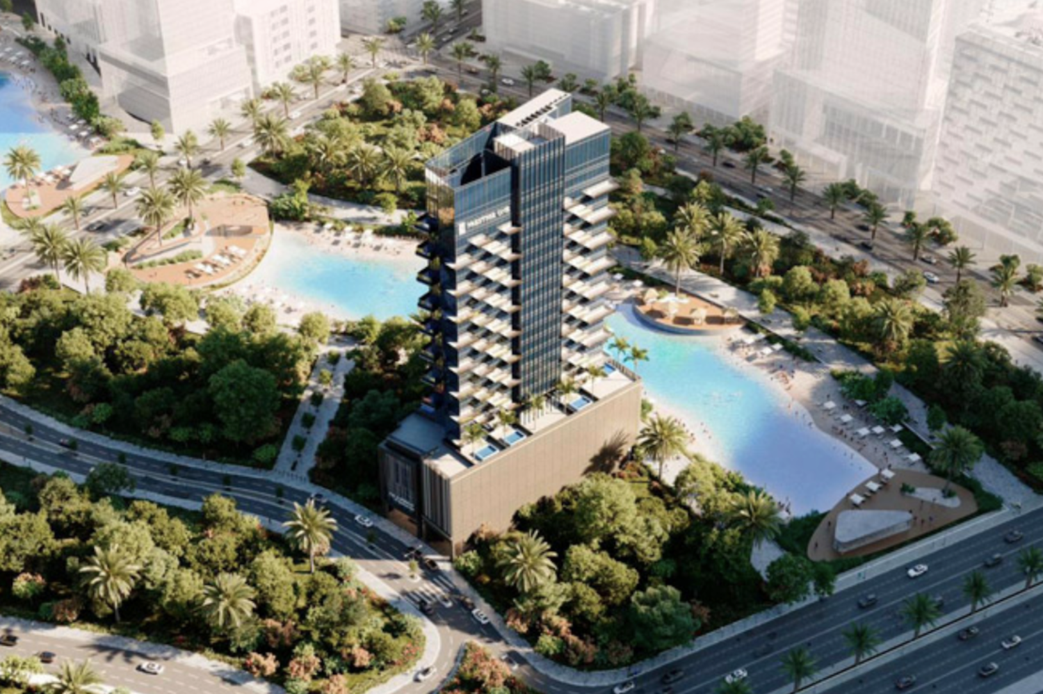 Apartamento de 2 dormitorios en Dubai, UAE No. 44849