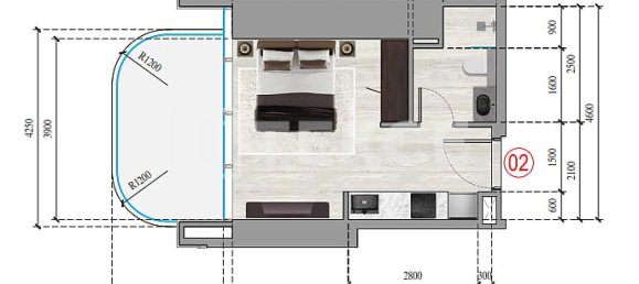 Dúplex de 3 dormitorios en Dubai, UAE No. 97721 10
