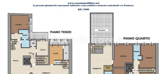 5 غرف نوم شقة في Verona, Italy رقم 360661 42