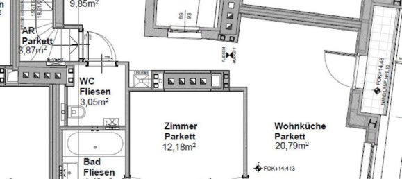 3 rooms Apartment in Rudolfsheim-Funfhaus, Austria No. 217407 32
