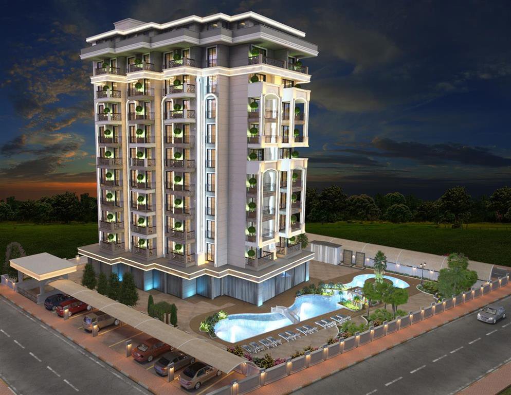 Apartment 1+1 in Alanya, Turkey No. 4433