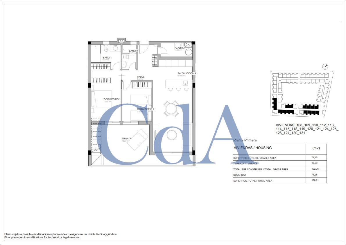 2 Schlafzimmer Bungalow in Torrevieja, Spain, Nr. 6284