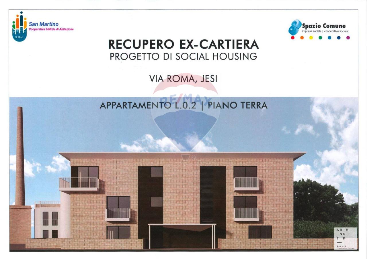 3 rooms Apartment in Jesi, Italy No. 6002