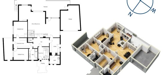 6 Schlafzimmer Villa in Pforzheim, Germany, Nr. 304212 13