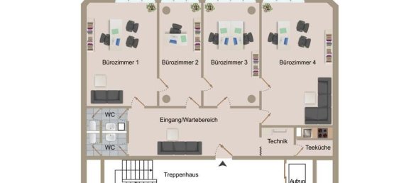 4 rooms Office in Munich, Germany No. 183134 4
