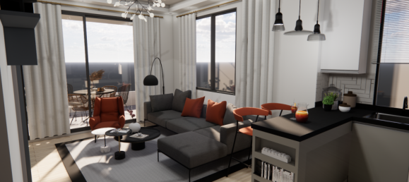 Apartamento 1+1 em Mersin, Turkey N.º 31832 7