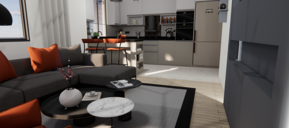 Apartamento 1+1 em Mersin, Turkey N.º 31832 8