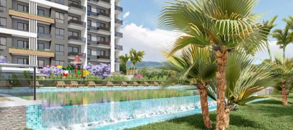 Apartamento 1+1 em Mersin, Turkey N.º 31832 2