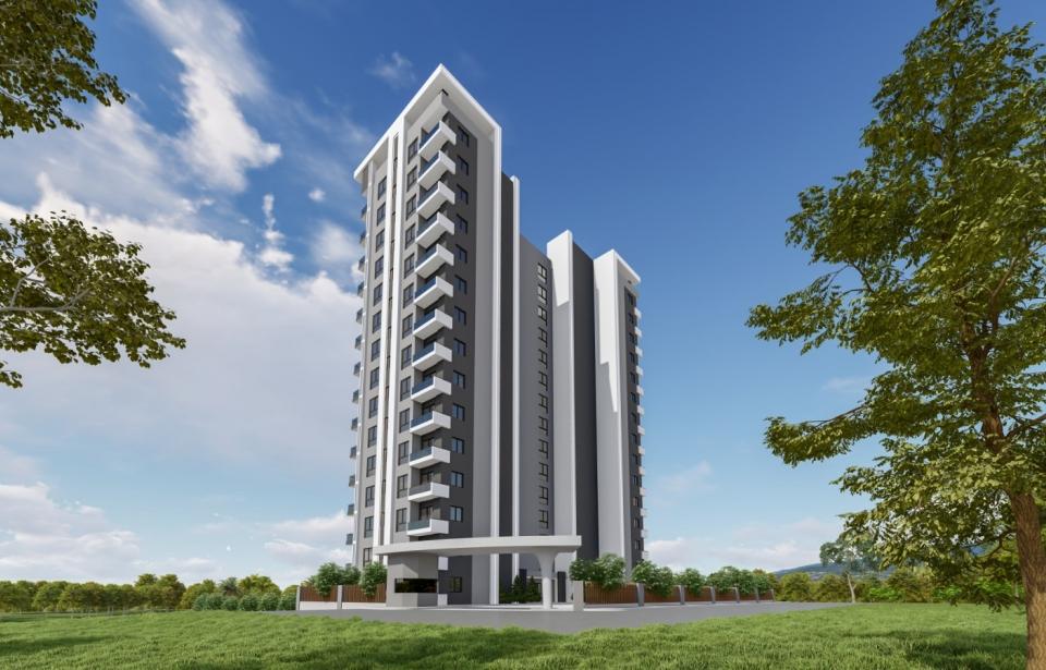 Apartamento 1+1 em Mersin, Turkey N.º 31832