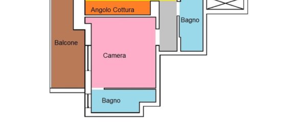 2 rooms Apartment in Rome, Italy No. 91695 21