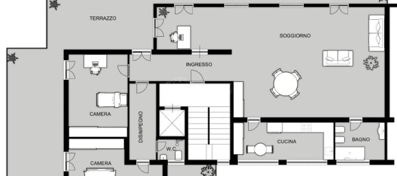 4غرفة بانتهاوس في Piacenza, Italy رقم 105890 22
