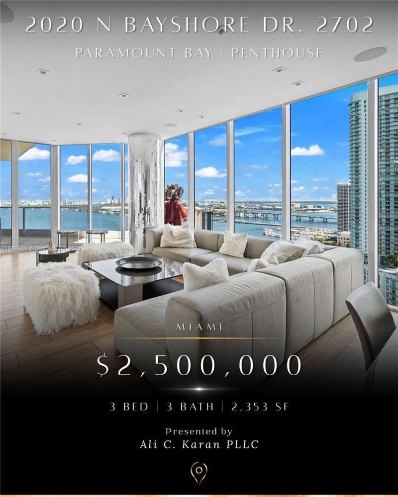 3 غرف نوم عقار تجاري في Miami, الولايات المتحدة رقم 615439