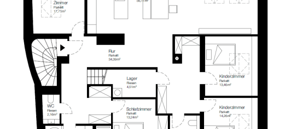 4 Schlafzimmer Wohnung in Mattsee, Austria, Nr. 52696 15