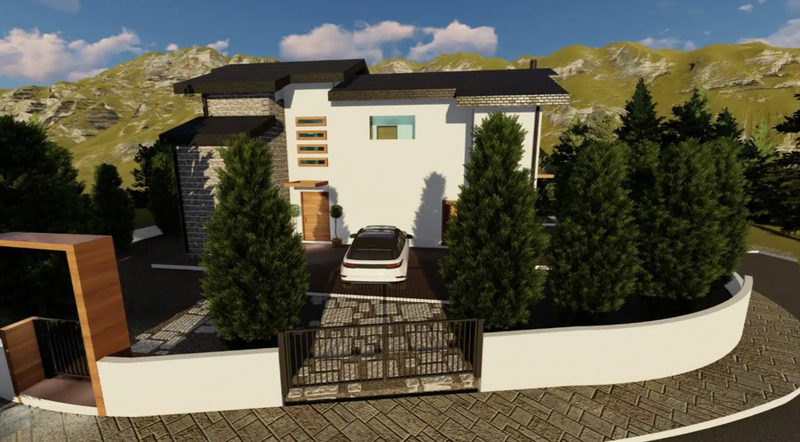 Дом с 5 спальнями в Тримиклини, Кипр № 7585