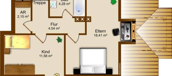 Dúplex de 3 habitaciónes en Grodig, Austria No. 170580 9