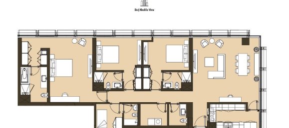 3 bedrooms Apartment in Business Bay, UAE No. 12387 10