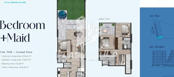 Таунхаус с 3 спальнями в Al Marjan Island, ОАЭ № 33151 8