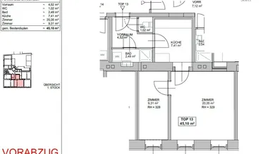 Apartamento de 2 habitaciónes en Neubau, Austria No. 258072