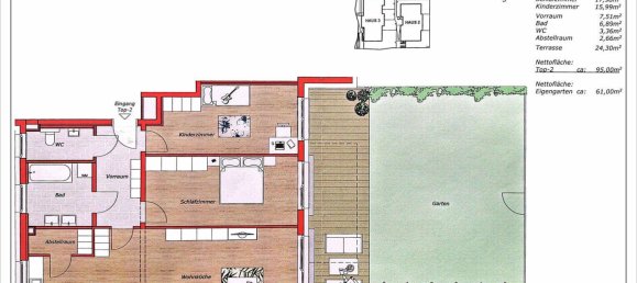 3 rooms Apartment in Tullnerbach, Austria No. 218138 19