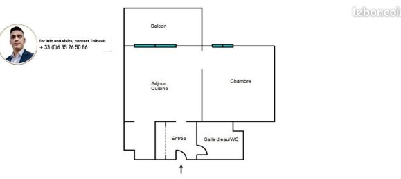 1 bedroom Apartment in Mougins, France No. 339825 16