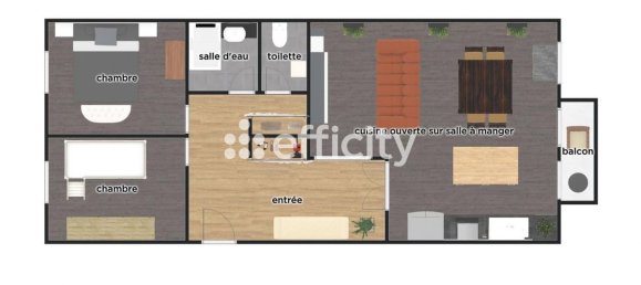 2 Schlafzimmer Wohnung in Luce, France, Nr. 158375 7