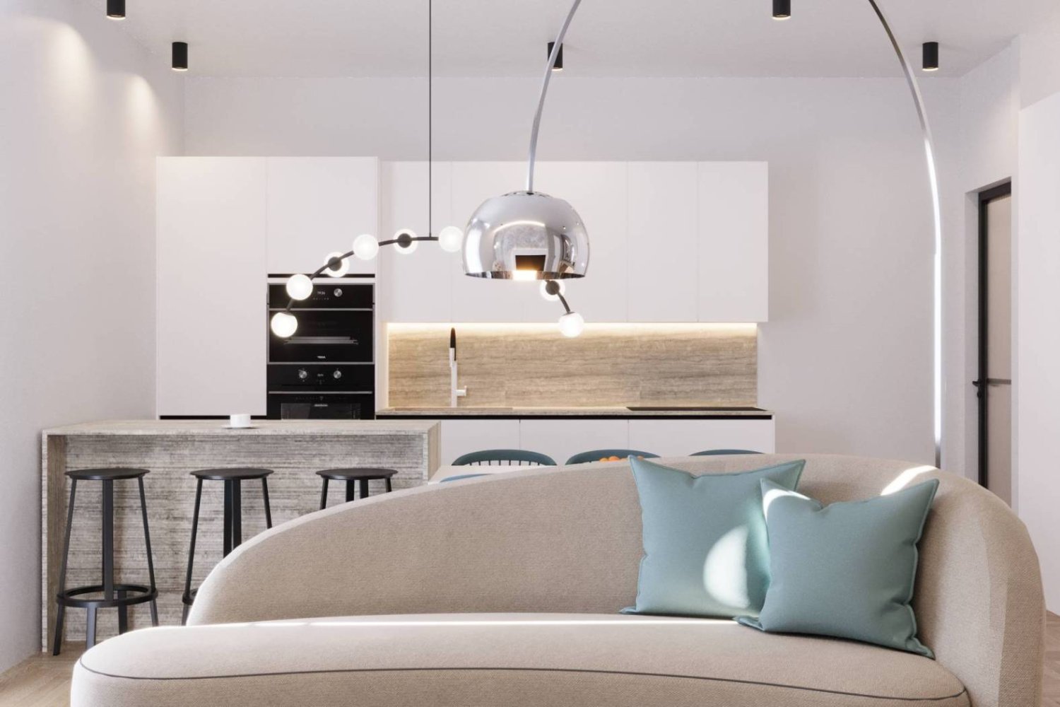 Квартира с 2 спальнями в Пьегаро, Италия № 124924