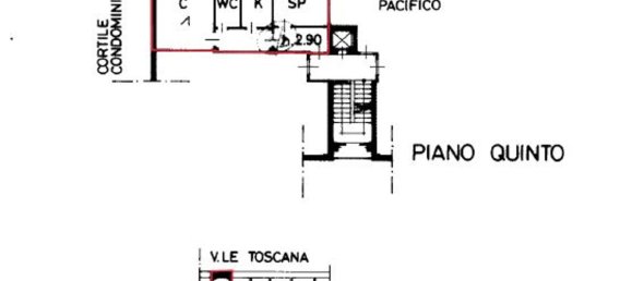 2-salle Appartement à Cinisello Balsamo, Italy No. 6591 2