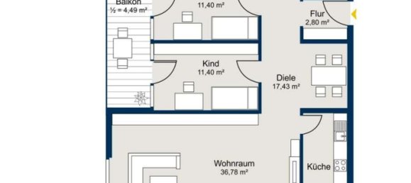 4 Schlafzimmer Wohnung in Ingolstadt, Germany, Nr. 268694 20