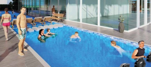 Квартира с 1 спальней в ELITZ, Джумейра Вилладж Серкл, ОАЭ № 64159 10