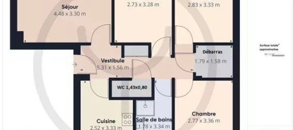 3 bedrooms Apartment in Troyes, France No. 217976 7