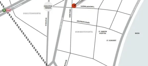 1 chambre Appartement à Cologne, Germany No. 133542 7