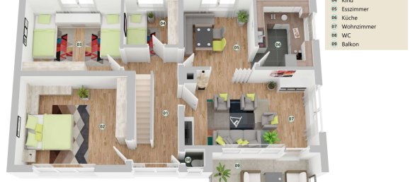 6غرفة منزل في Alb-Donau-Kreis, Germany رقم 50953 25